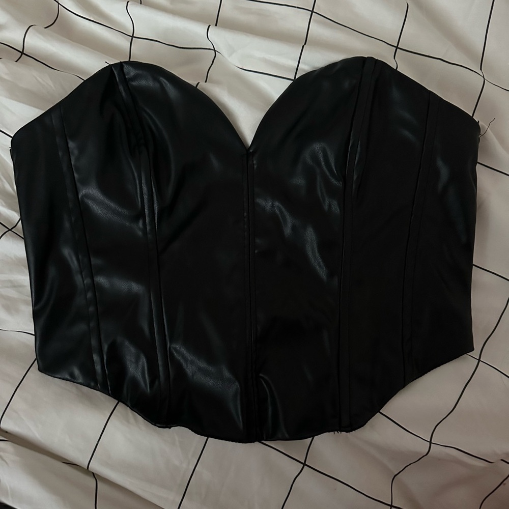 Black H&M tube top, Size small